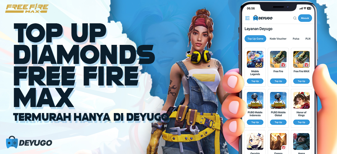 Top Up Diamond Free Fire MAX Murah & Cepat | Beli Diamond FF MAX Terpercaya