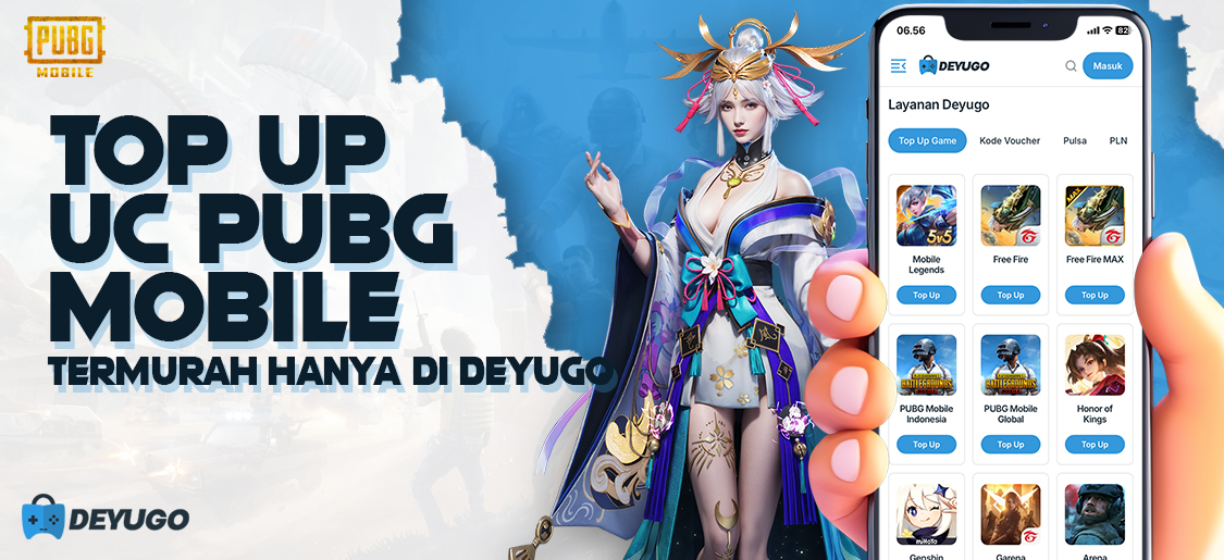 Top Up UC PUBG Mobile Murah & Cepat | Beli UC PUBG Terpercaya